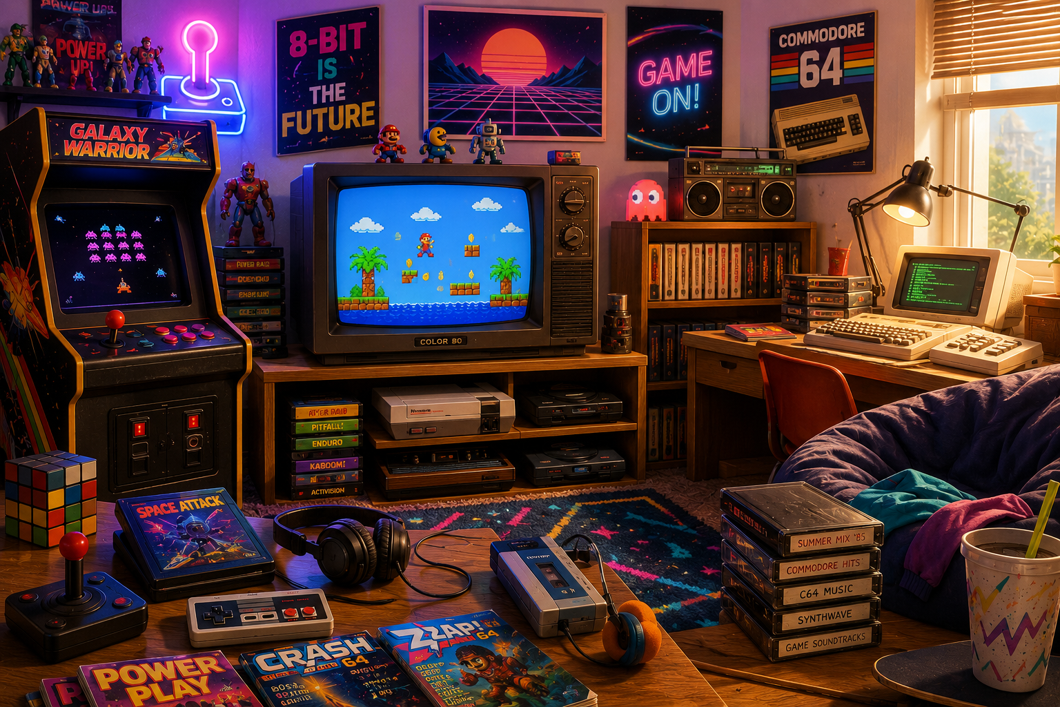 Gaming der 80er