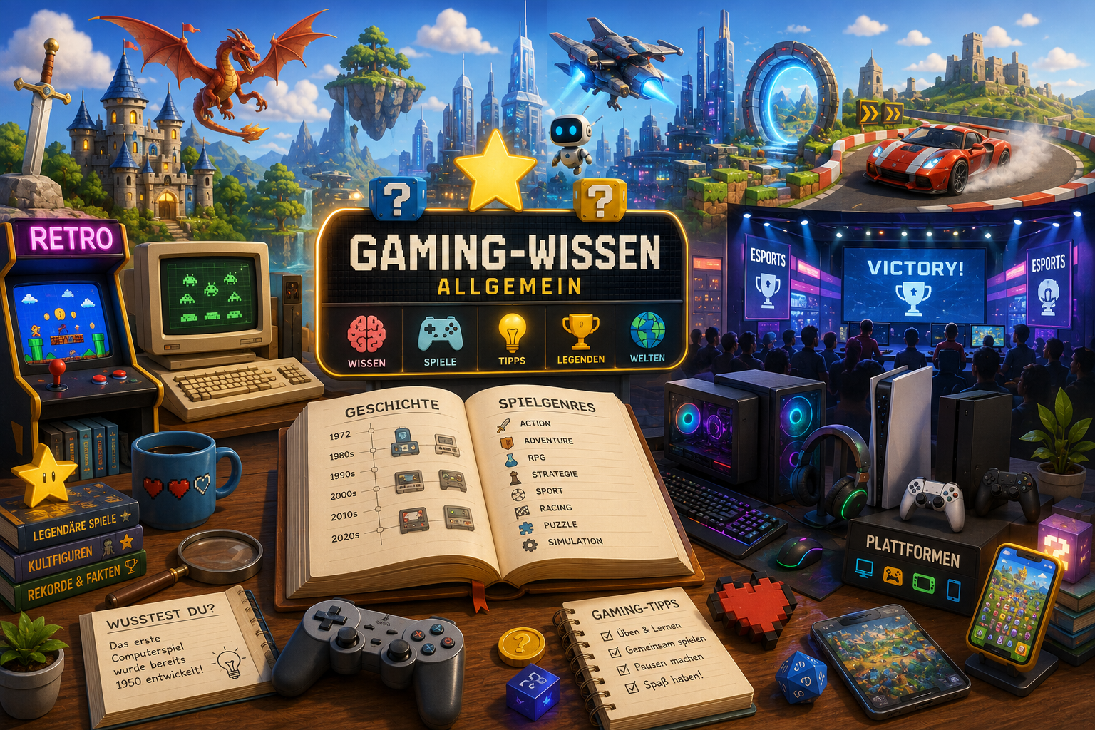 Gaming-Wissen allgemein