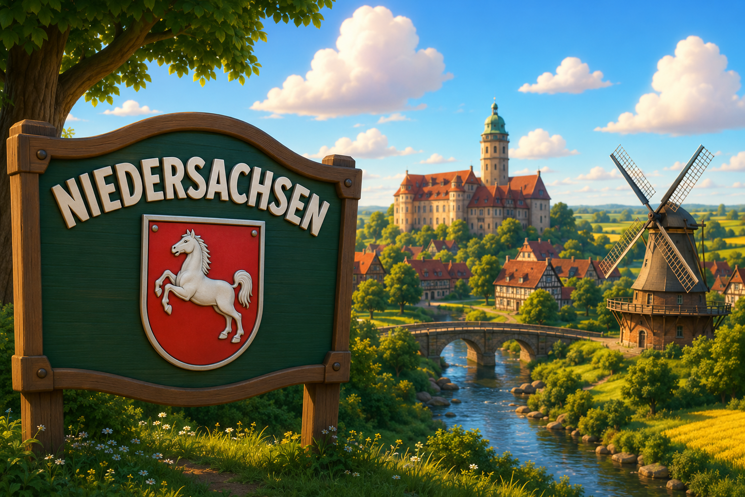 Wo bin ich? Niedersachsen