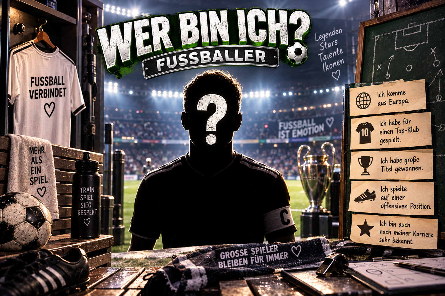 Wer bin ich: Fußballer